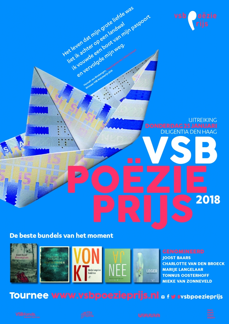 VSB Poezieprijs 2018