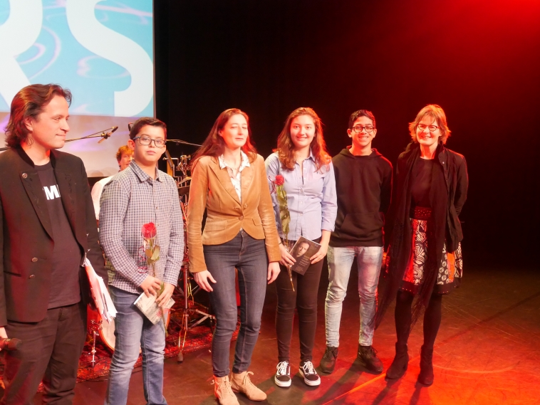 Winnaars en jury Erasmiaans